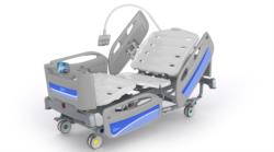 VEGA ELECTRIC BED, FIXED HEAD FRAME, SPLIT SIDE RAILS, 5th WHEEL,PENDANT & FOOT CONTROLS, ABS PLANES