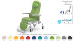"NEW RELAX SYNCRO PLUS" ARMCHAIR, FIXED HEIGHT, SYNCRONIZED MOTIONS THROUGH GAS PRING, FOOTRESTS